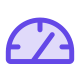 A stylized purple semi-circular or dome-shaped icon against a black background, suitable for representing architectural features, abstract elements, or user interface components
